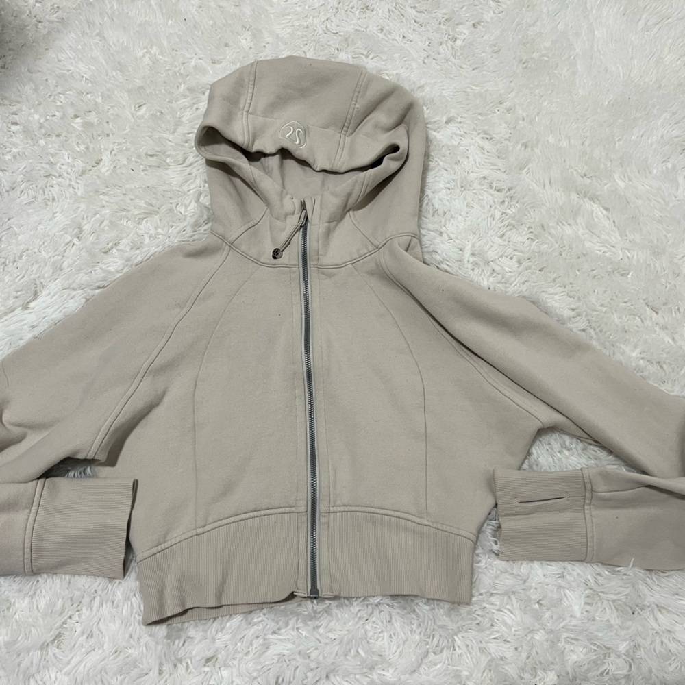 Lululemon cropped scuba sweatshirt